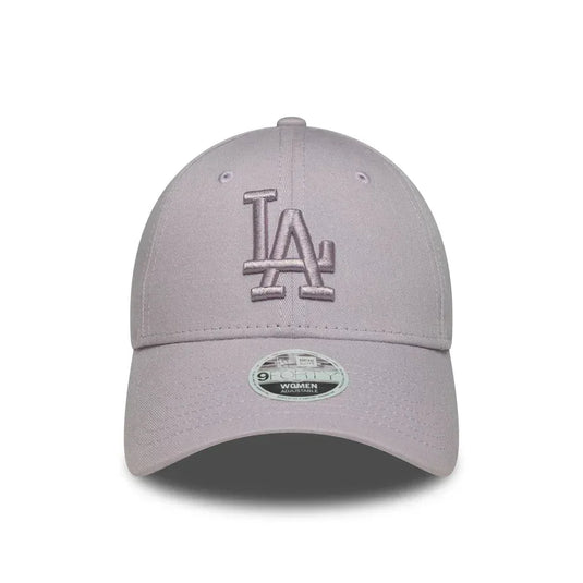 Gorra LA Dodgers MLB Essential 9FORTY Lila Pastel Mujer - Tinino Baseball & Sports