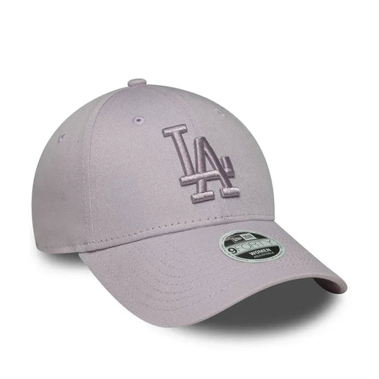 Gorra LA Dodgers MLB Essential 9FORTY Lila Pastel Mujer - Tinino Baseball & Sports