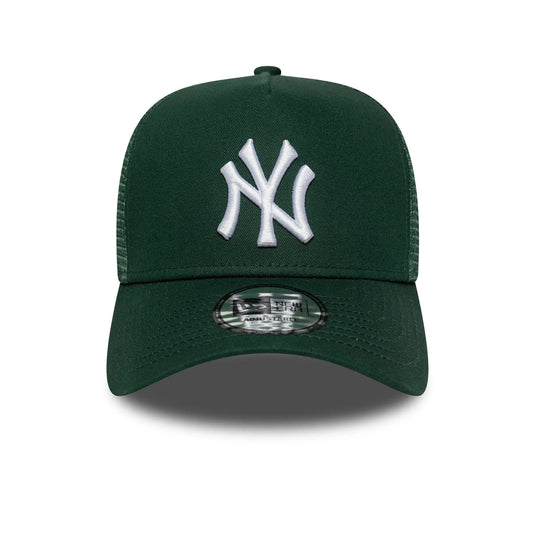 Gorra New Era New York Yankees MLB League Essential 9FORTY A-Frame Trucker Verde
