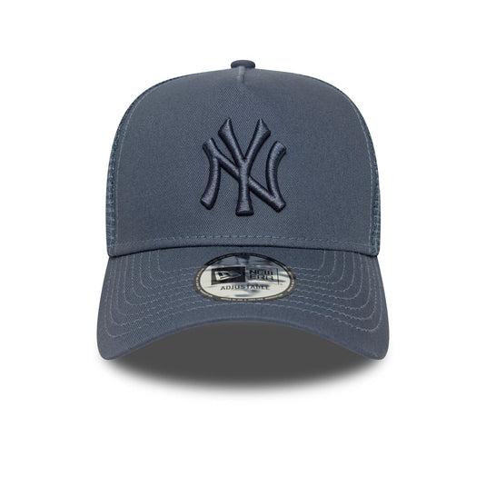 Gorra New Era New York Yankees MLB League Essential 9FORTY A-Frame Trucker Azul Oscuro