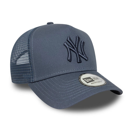 Gorra New Era New York Yankees MLB League Essential 9FORTY A-Frame Trucker Azul Oscuro