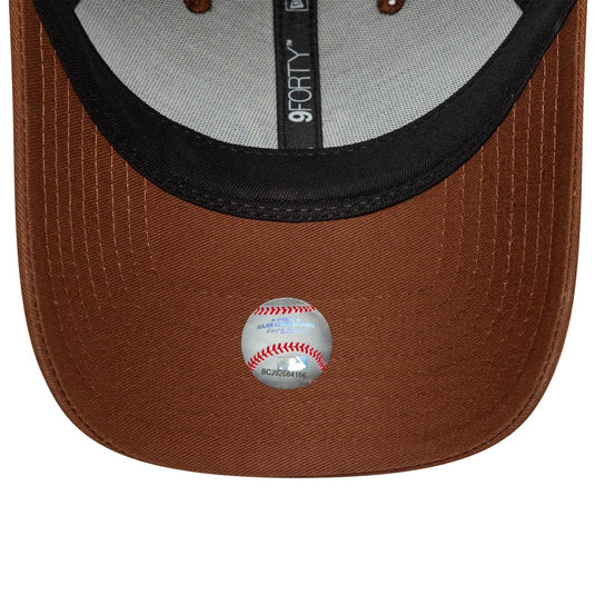 Gorra New Era MLB Homefield New York Yankees 9FORTY Trucker Marrón - Tinino Baseball & Sports