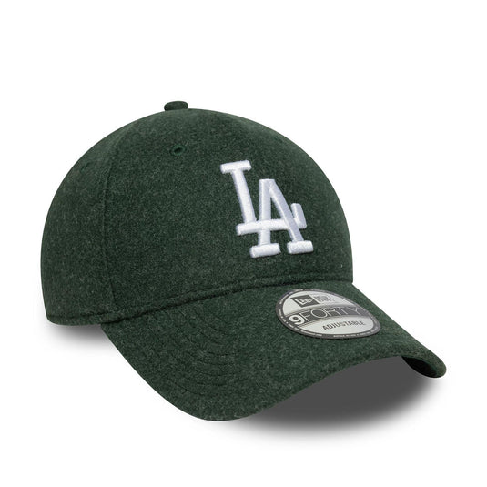 Gorra New Era LA Dodgers MLB Melton 9FORTY Verde Oscuro - Tinino Baseball & Sports