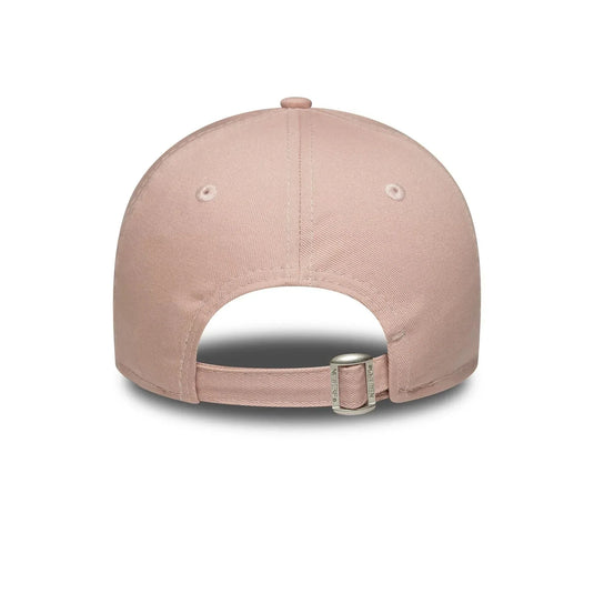 Gorra New Era LA Dodgers MLB League Essential 9FORTY Mujer Rosa Pastel - Tinino Baseball & Sports