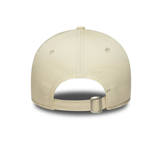 Gorra New Era New York Yankees MLB League Essential 9FORTY Mujer Beige - Tinino Baseball & Sports