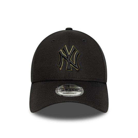 Gorra New Era New York Yankees MLB Team Outline 9FORTY Negro - Tinino Baseball & Sports