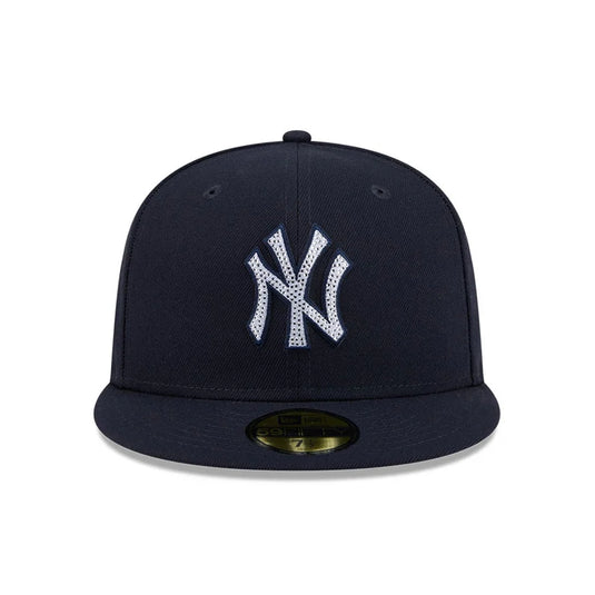 Gorra MLB Rhinestone Badge New York Yankees 59FIFTY Fitted Azul Marino
