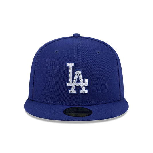 Gorra MLB Rhinestone Badge LA Dodgers 59FIFTY Fitted Azul
