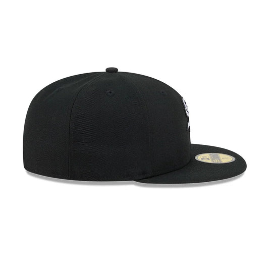 Gorra MLB Rhinestone Badge Chicago White Sox 59FIFTY Fitted Negro