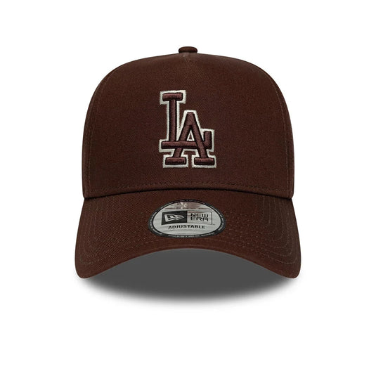 Gorra LA Dodgers MLB Team Outline 9FORTY E-Frame Marrón