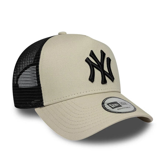 Gorra New York Yankees MLB League Essential 9FORTY A-Frame Beige