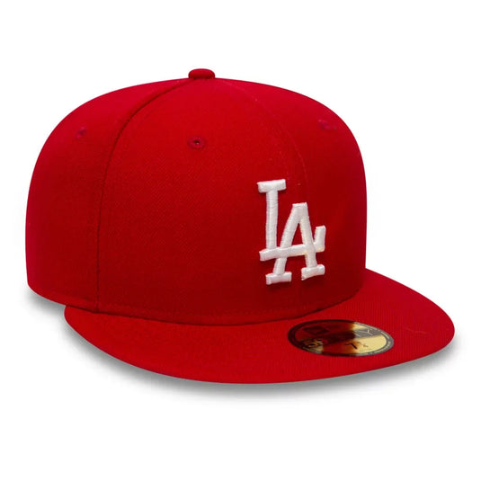 Gorra New Era LA Dodgers 59Fifty, Rojo - Tinino Baseball & Sports