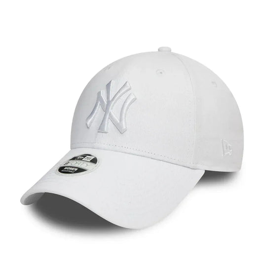 Gorra New Era New York Yankees Essential Womens White 9FORTY - Tinino Baseball & Sports