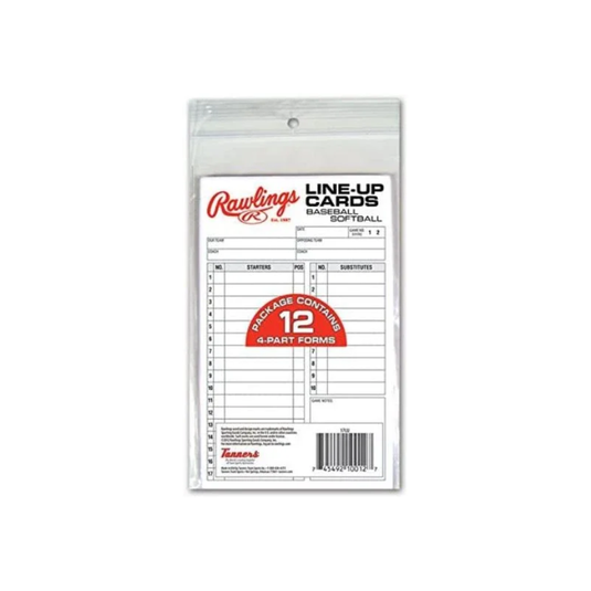 Tarjetas de Alineación Rawlings System 17 (12 unidades) Line Up