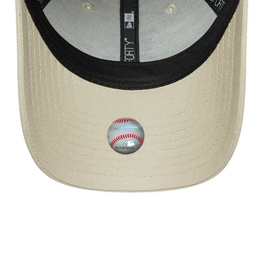 Gorra LA Dodgers MLB Leopard Infill 9FORTY Mujer Crema - Tinino Baseball & Sports