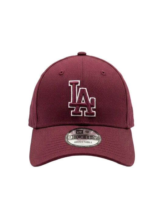 Gorra New Era 9FORTY Los Angeles Dodgers – Burgundy/Maroon
