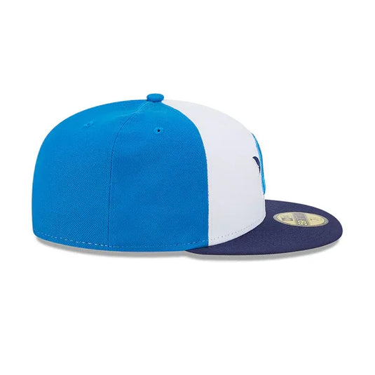 Gorra New Era Durham Bull Sharks 59FIFTY Blanco - Tinino Baseball & Sports