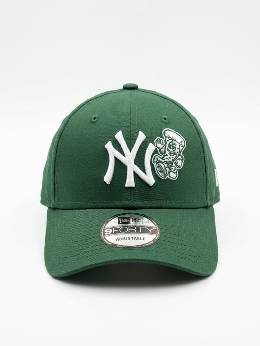Gorra New Era 9FORTY New York Yankees – Food Icon (Green/Pizza)