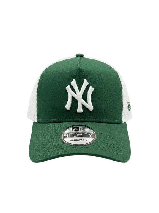 Gorra New Era 9FORTY Trucker – New York Yankees (Green/White)