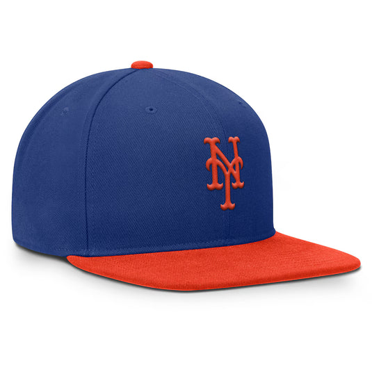 Gorra Nike Dri-Fit Pro con visera cuadrada estructurada de los Mets de New York
