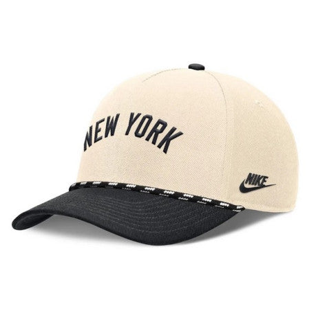 Gorra Nike New York Rope Cap – Beige / Negro