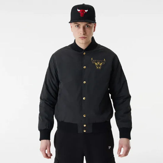 Chaqueta Bomber New Era Chicago Bulls