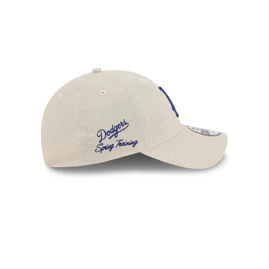 Gorra New Era LA Dodgers Spring Training Fan Pack 2025 9TWENTY Crema