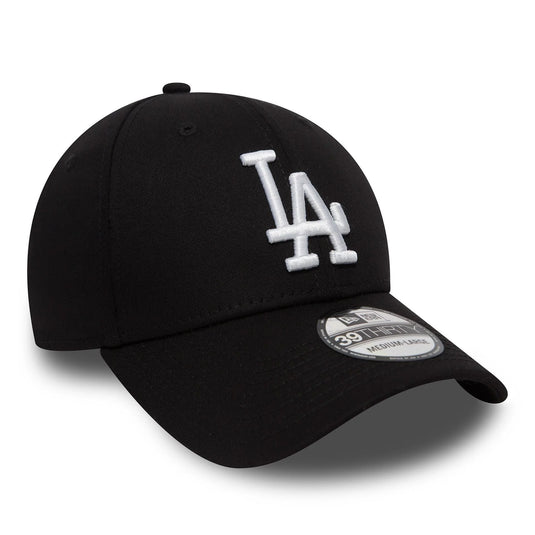 Gorra New Era LA Dodgers Essential Negro 39THIRTY