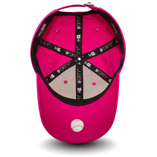 Gorra New Era New York Yankees Essential para Mujer en Rosa 9FORTY