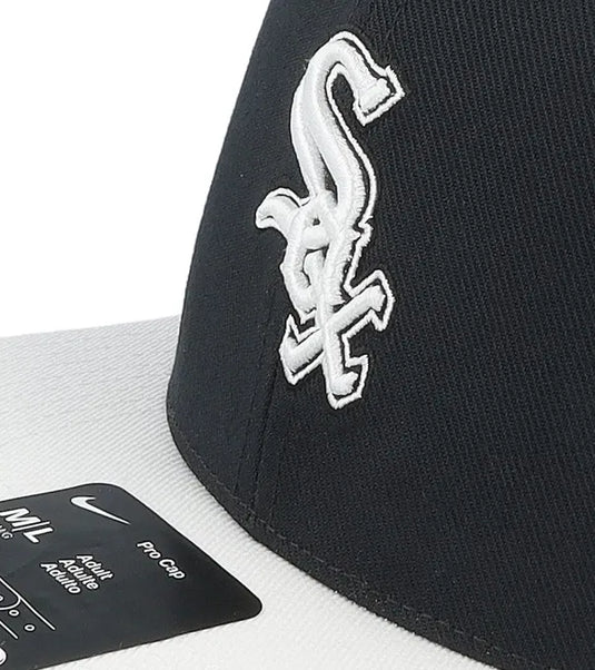 Gorra Nike Dri-Fit Pro con visera cuadrada estructurada de los Chicago White Sox
