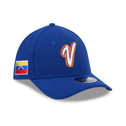 Gorra MLB World Baseball Classic 2026 Venezuela 39THIRTY M-Crown Royal