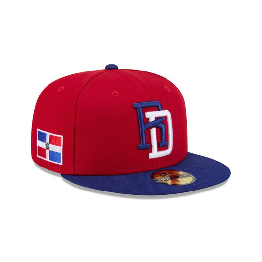 Gorra New Era 59 Fifty Royal Republica Dominicana Baseball 2026