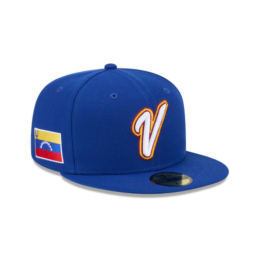 Gorra New Era 59 Fifty Royal Venezuela Baseball 2026