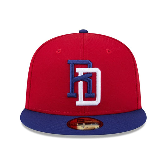Gorra New Era 59 Fifty Royal Republica Dominicana Baseball 2026