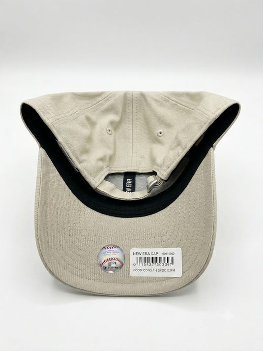 Gorra New Era 9FORTY Los Angeles Dodgers – Food Icon (Stone/Hot Dog)