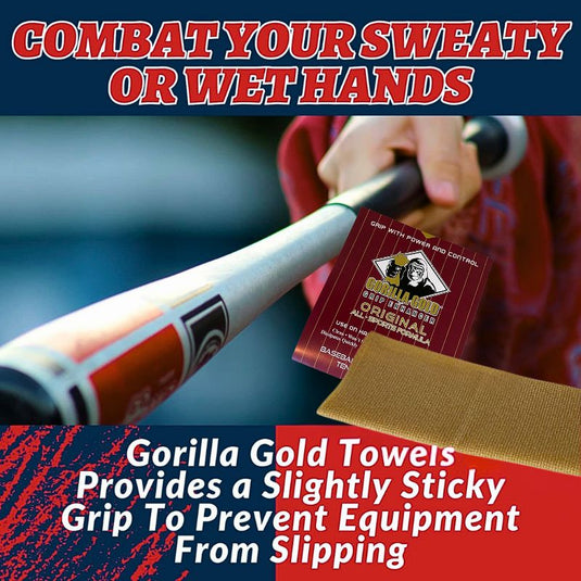 Toalla Antideslizante Gorilla Gold Grip Enhancer – Fórmula All-Sports