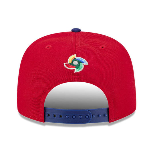 Gorra MLB World Baseball Classic 2026 Republica Dominicana 9FIFTY Snapback Royal