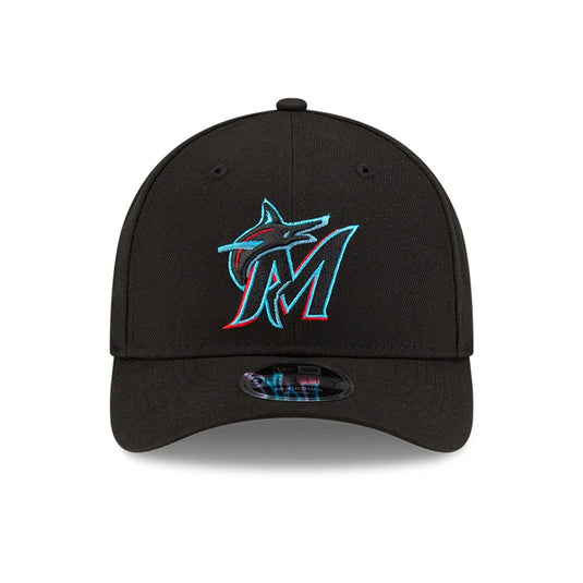 Gorra Miami Marlins MLB Player Replica 9FORTY M-Crown Negro