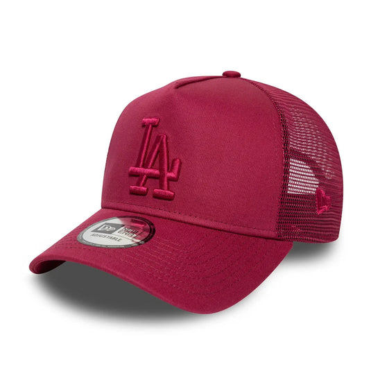 Gorra New Era Los Angeles Dodgers MLB League Essential 9FORTY A-Frame Trucker Rojo