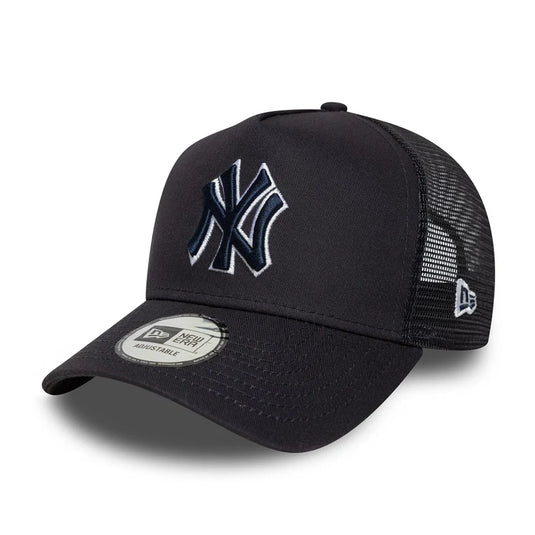 Gorra New Era New York Yankees MLB Outline 9FORTY E-Frame Trucker Navy