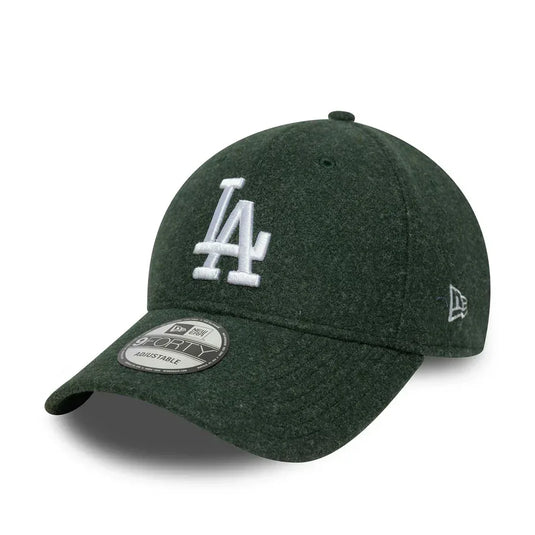 Gorra New Era LA Dodgers MLB Melton 9FORTY Verde Oscuro - Tinino Baseball & Sports