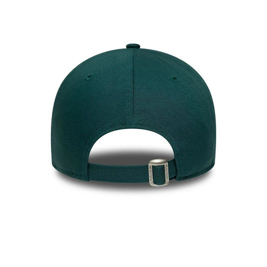 Gorra New Era LA Dodgers MLB League Essential 9FORTY E-Frame Verde Oscuro - Tinino Baseball & Sports
