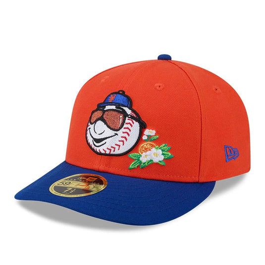 Gorra MLB Spring Training 2026 New York Mets 59FIFTY Fitted Naranja