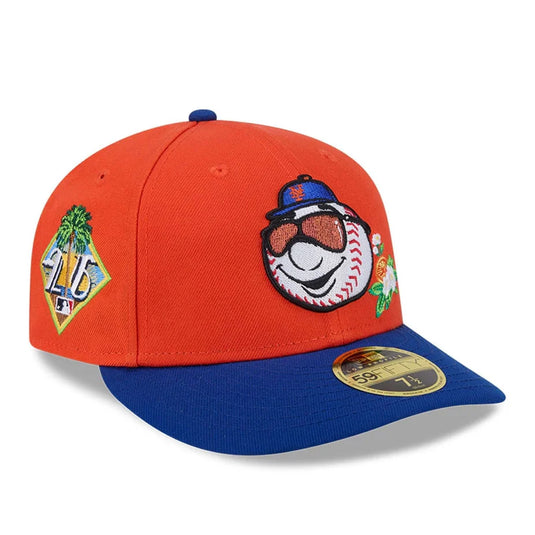 Gorra MLB Spring Training 2026 New York Mets 59FIFTY Fitted Naranja