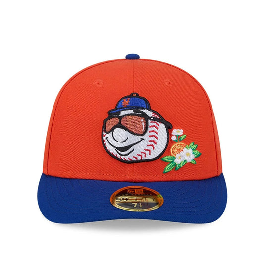 Gorra MLB Spring Training 2026 New York Mets 59FIFTY Fitted Naranja