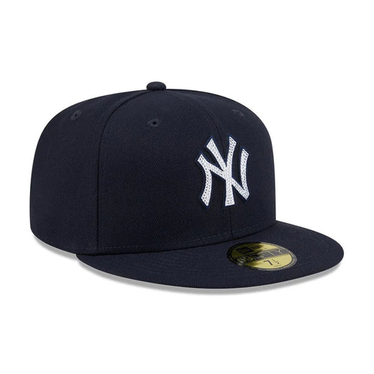 Gorra MLB Rhinestone Badge New York Yankees 59FIFTY Fitted Azul Marino