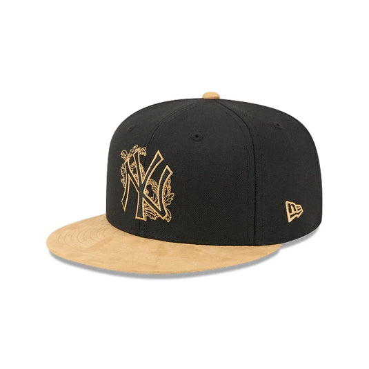 Gorra New York Yankees MLB Suede Visor 59FIFTY Cerrada