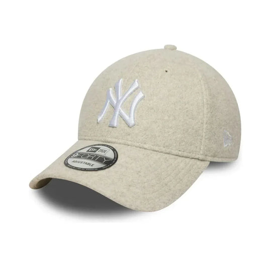 Gorra New Era New York Yankees MLB Melton 9FORTY E-Frame Beige - Tinino Baseball & Sports