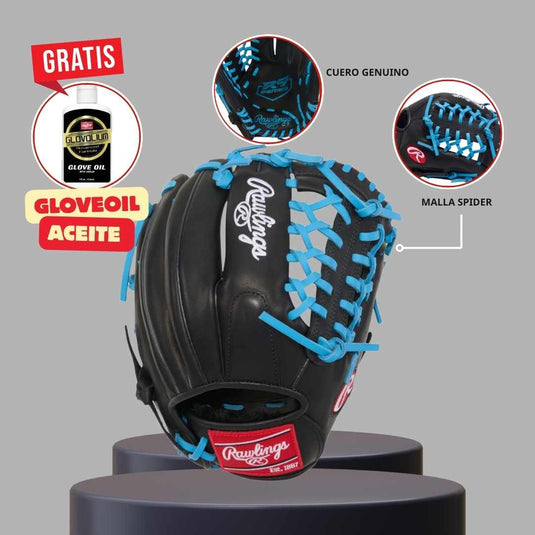 Guante Rawlings R9115U-4BCB R9 ContoUR 11.5 Inch