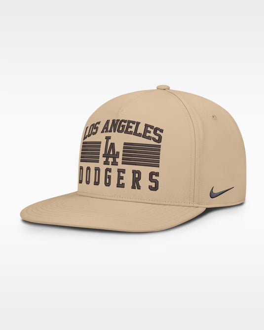 Gorra Nike Pro High Crown Los Angeles Dodgers – Desert Khaki & Chocolate